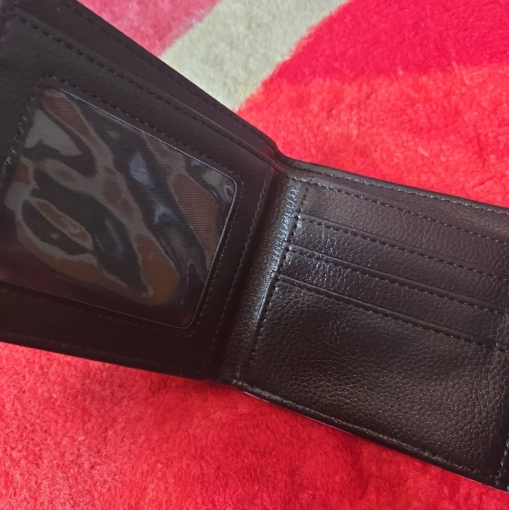 New lilo and stitch anime manga leather wallet